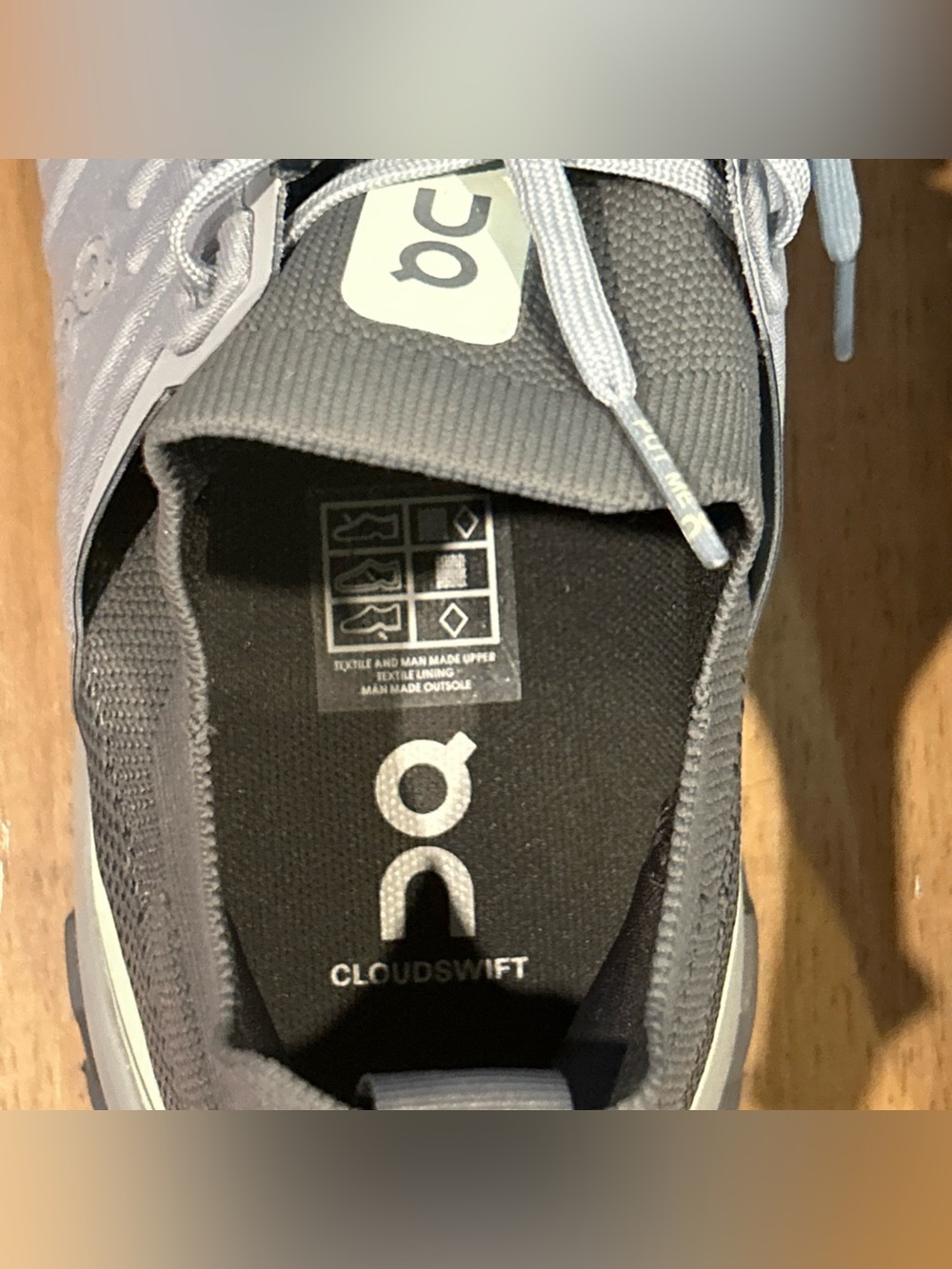On Cloud Swift 3 Charcoal/Mint Women’s 10 running Jogging - Picture 10 of 12